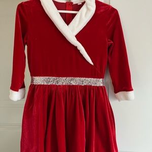 Santa Figure Skating or Dance Dress Girls Size 12